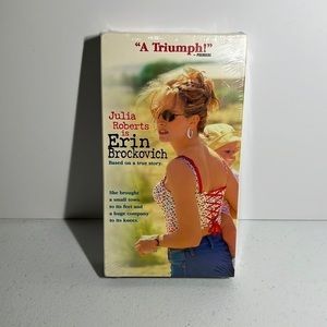 UNOPENED Erin Brockovich VHS movie